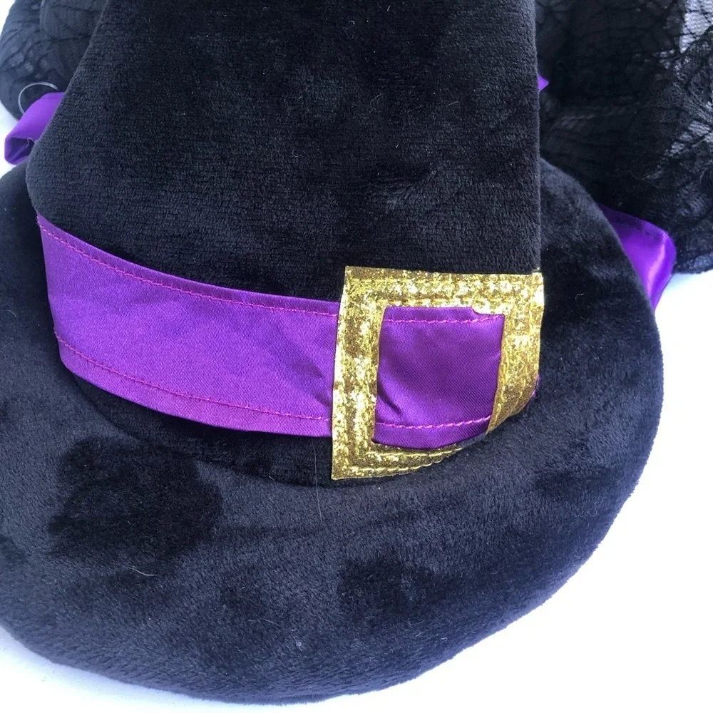 NWT witch Halloween costume Hat Tutu L